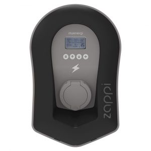 Zappi Phase 2 Black - 7 KW Untethered POA